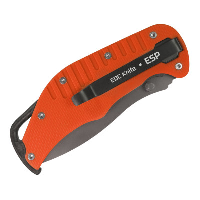 Zavírací EDC nůž s kombinovaným ostřím ORANGE