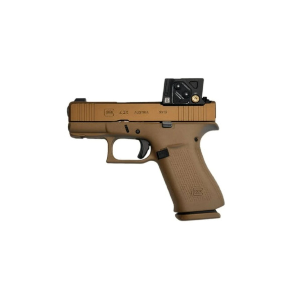 Glock 43X A-CUT™ COA™ COMBO 9mm Luger Coyote