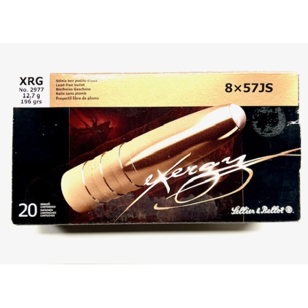 8x57 JS XRG SB 196grs 20ks /EXERGY
