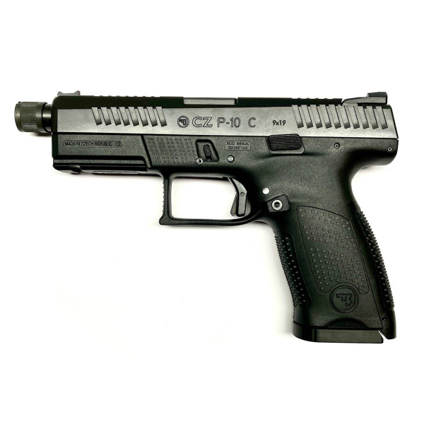 CZ P-10C SR 9x19 BLACK DURAL 