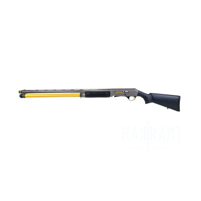 Aksa Arms S4 Extreme IPSC, ráže 12GA, šedá/žlutá, Cerakote