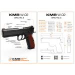 KMR L-02 SPECTRA RED OR 9x19 