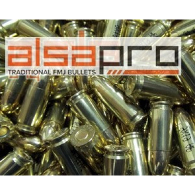 9mm Luger FMJ ALSA PRO, 8g/124gr  SYPANÉ 1000KS přebíjené náboje