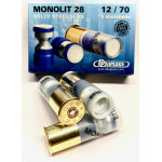 12/70 28g DDUPLEKS MONOLIT STEEL SLUG