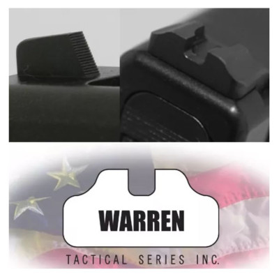 Warren Tactical Glock Sights G19/G17