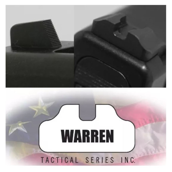 Warren Tactical Glock Sights G19/G17