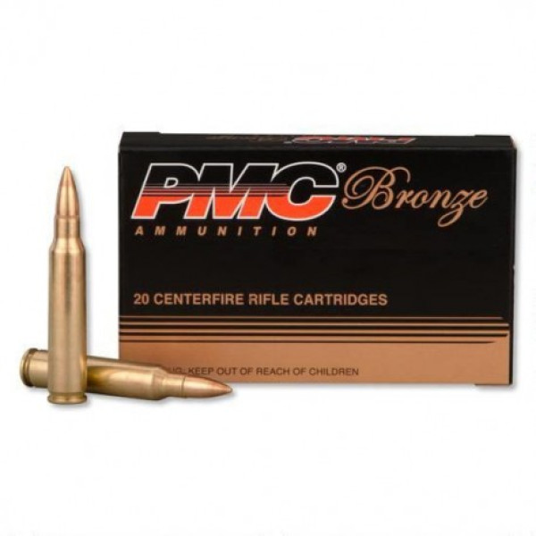 .223 Rem FMJ Bronze PMC 55gr.