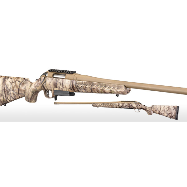 Ruger American Rifle with GO WILD Camo .308Win. 22